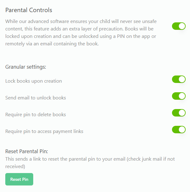 parental controls